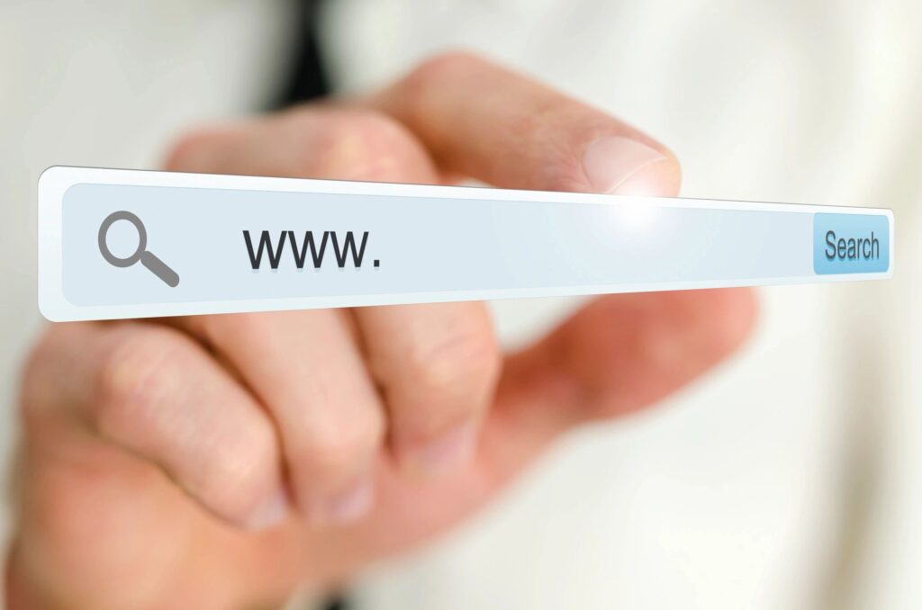 Website search bar